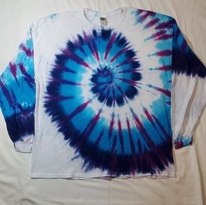 New  3X unisex tie dye shirt